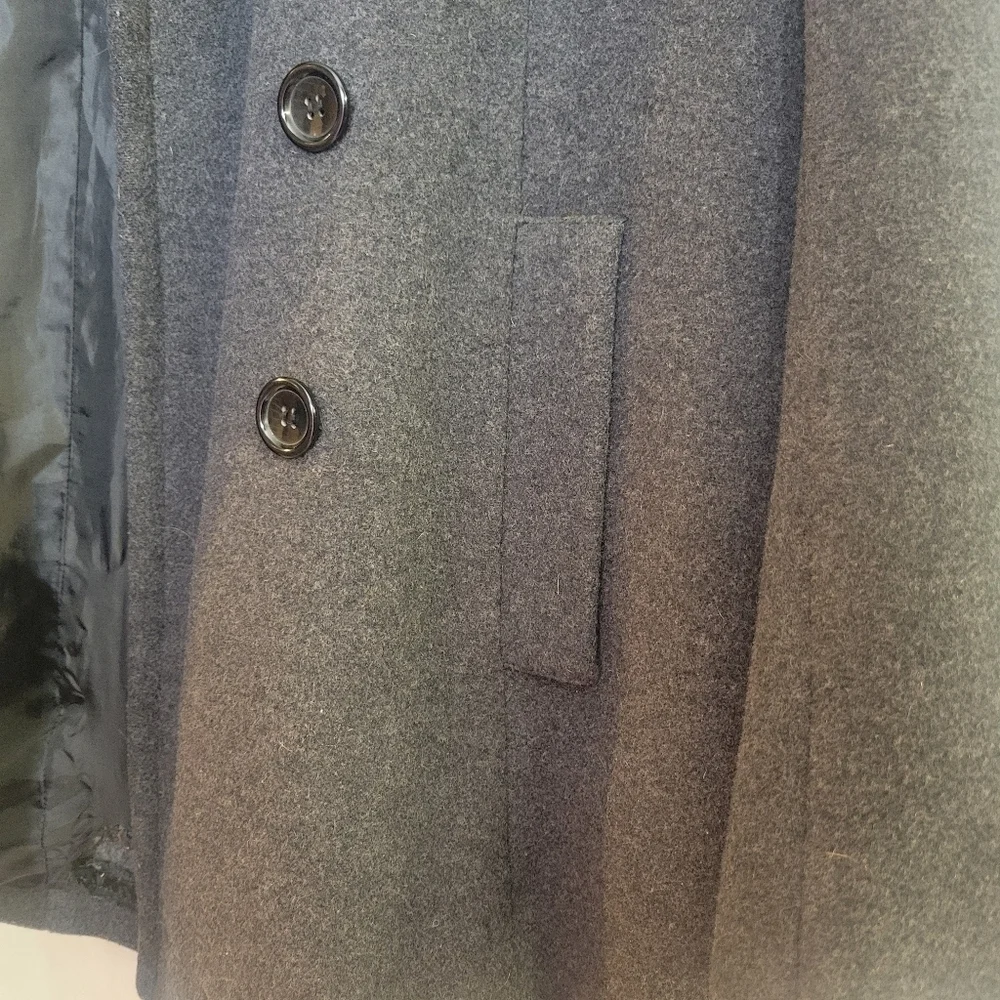 Wool/ Cashmere/Nylon Blend Coat women 16 - Picture 6 of 11